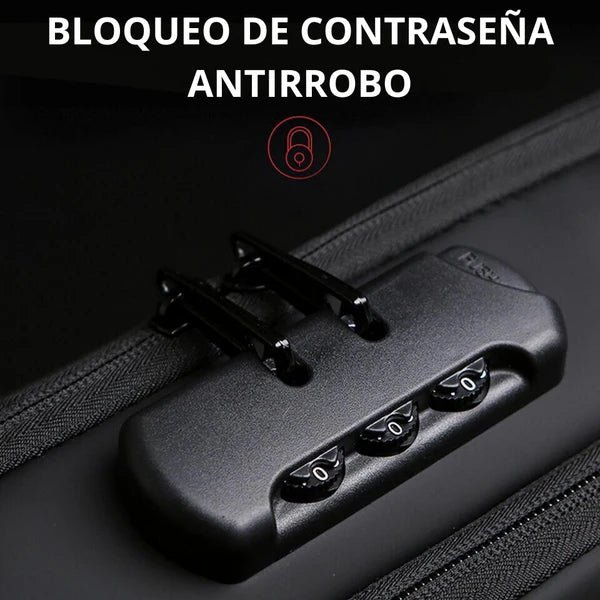 Bolso mochila antirrobo bloqueo